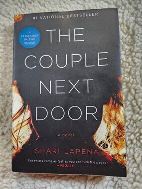 Shari Lapena The Couple Next Door Paperback 2016 Mystery Thriller Used Good